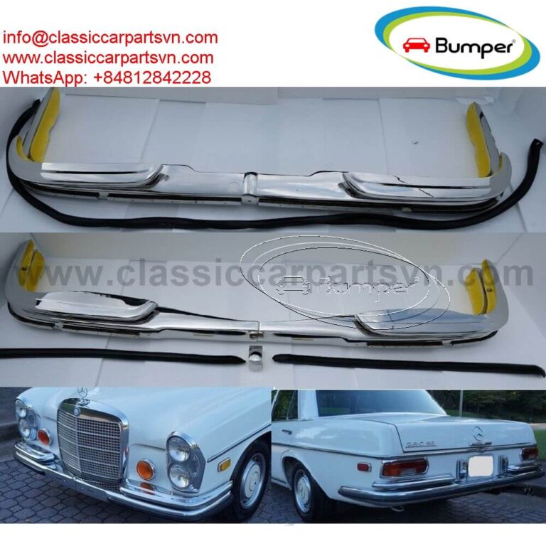 Mercedes-benz-W108-W109-bumpers-with-rubber-1